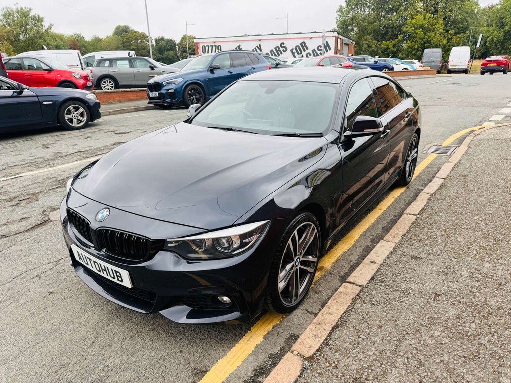BMW 4 Series Gran Coupe Xdrive Gran Coupe M Sport 4Wd Black #3
