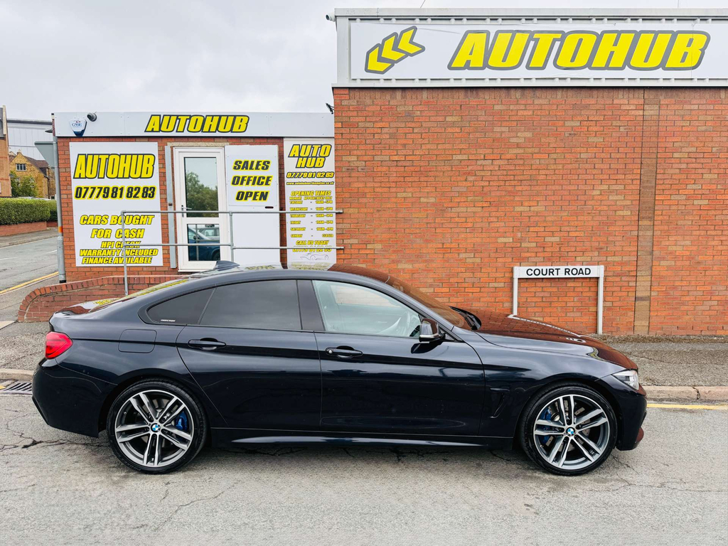 BMW 4 Series Gran Coupe Xdrive Gran Coupe M Sport 4Wd Black #2