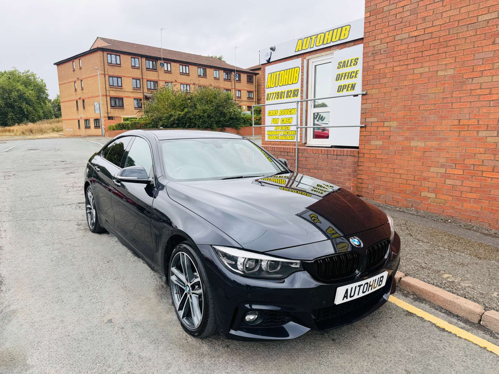 BMW 4 Series Gran Coupe Xdrive Gran Coupe M Sport 4Wd Black