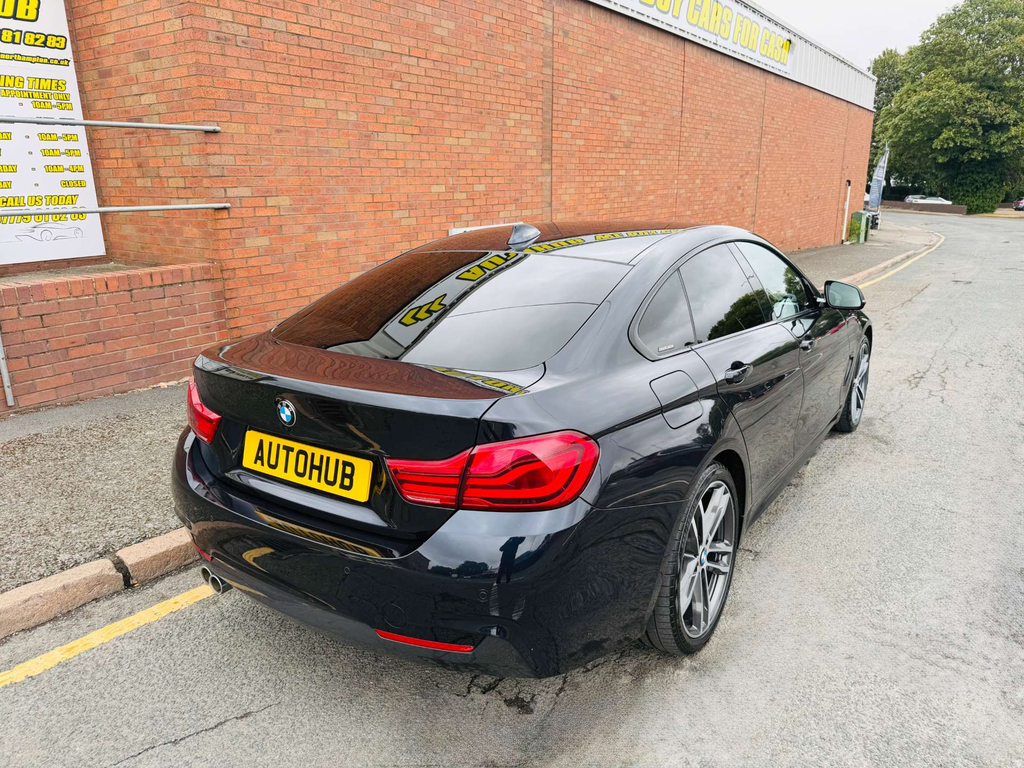 BMW 4 Series Gran Coupe Xdrive Gran Coupe M Sport 4Wd Black #6