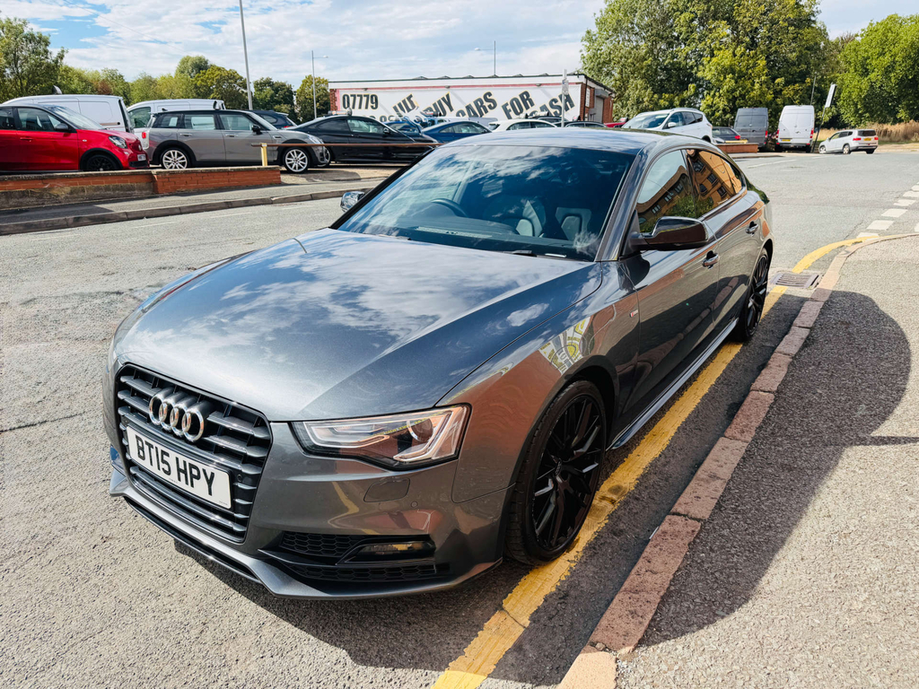 Audi A5 Sportback Tdi Black Edition Cvt Grey #3
