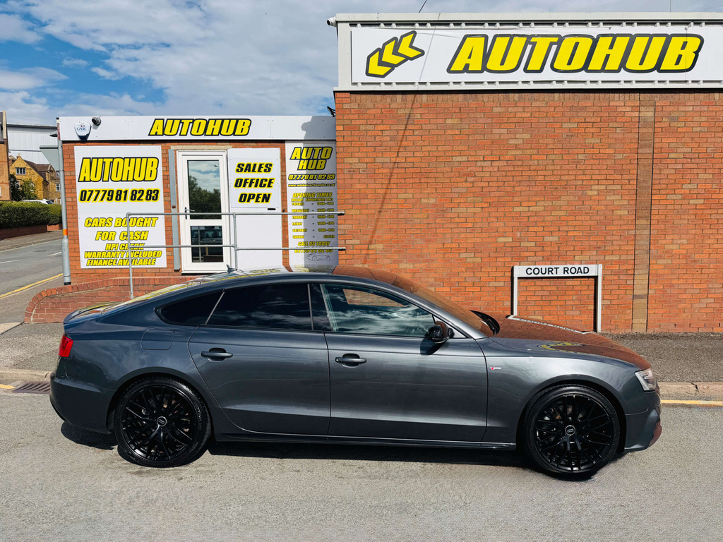 Audi A5 Sportback Tdi Black Edition Cvt Grey #2