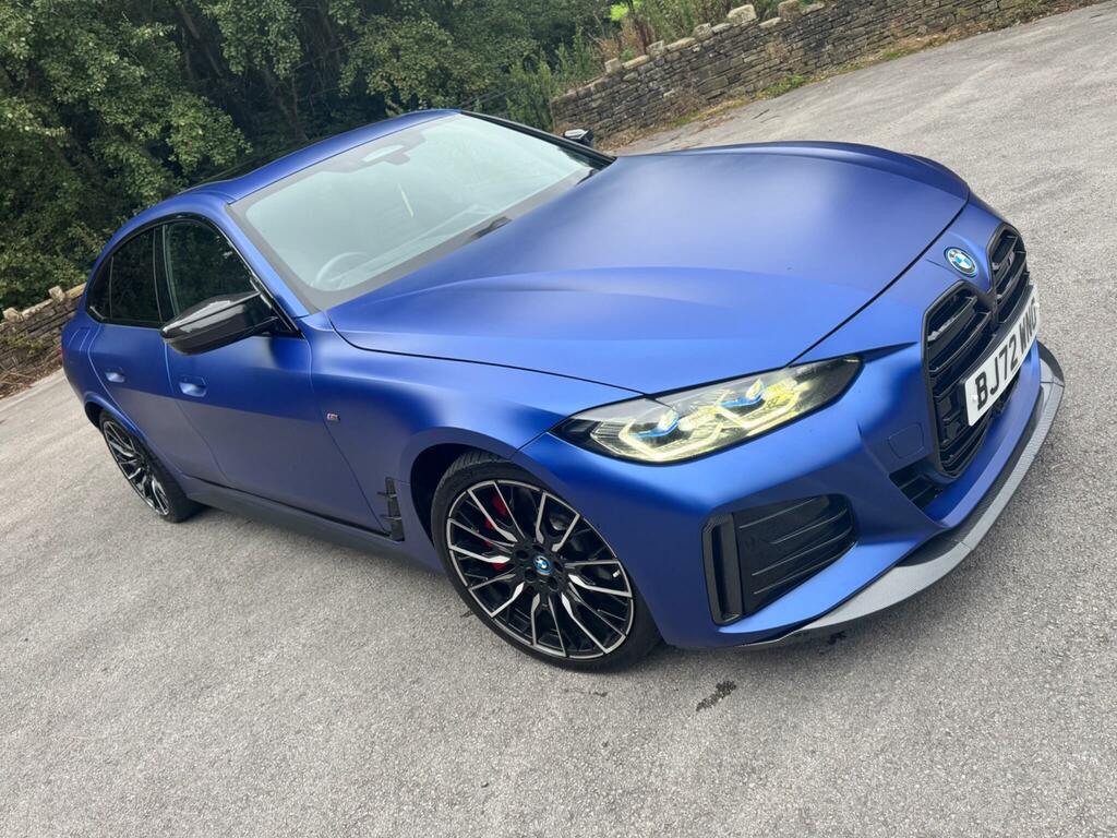 BMW i4 M50 83.9Kwh Gran Coupe 4Wd Blue #4