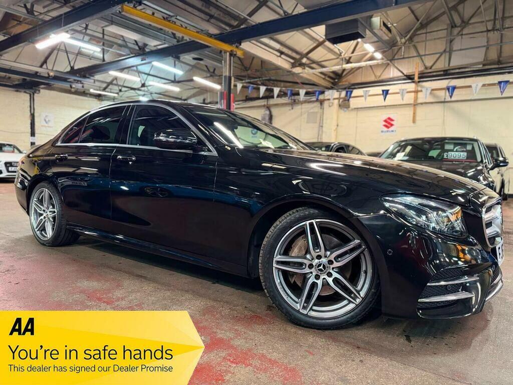Mercedes-Benz E Class 2.0 E200 Amg Line Premium Saloon G-tr Black