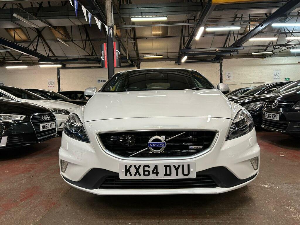 Volvo V40 2.0 T5 R-design Lux Nav Euro 6 Ss White #2