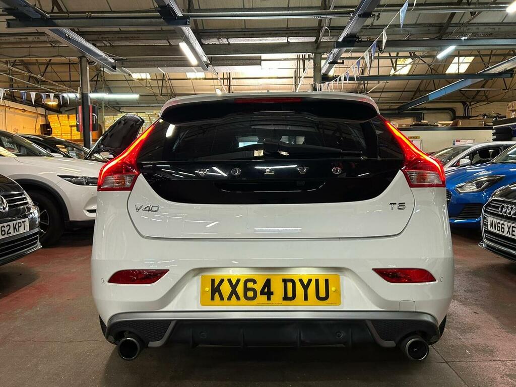 Volvo V40 2.0 T5 R-design Lux Nav Euro 6 Ss White #5