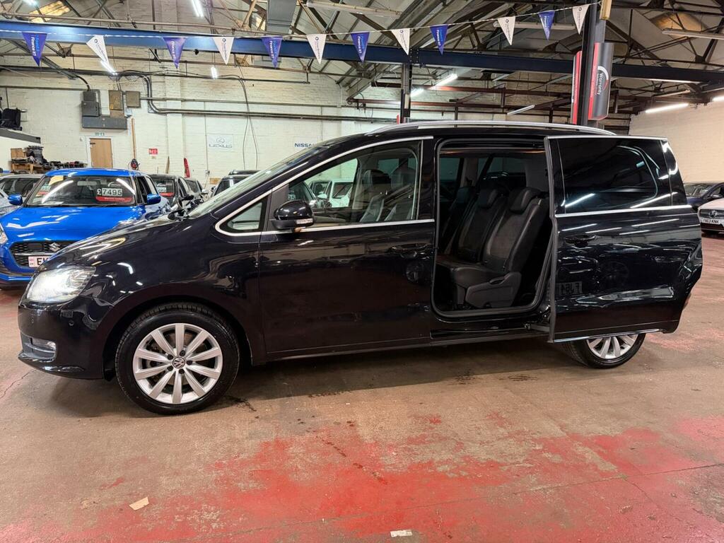 Volkswagen Sharan Tdi Bluemotion Tech Se Brown #9