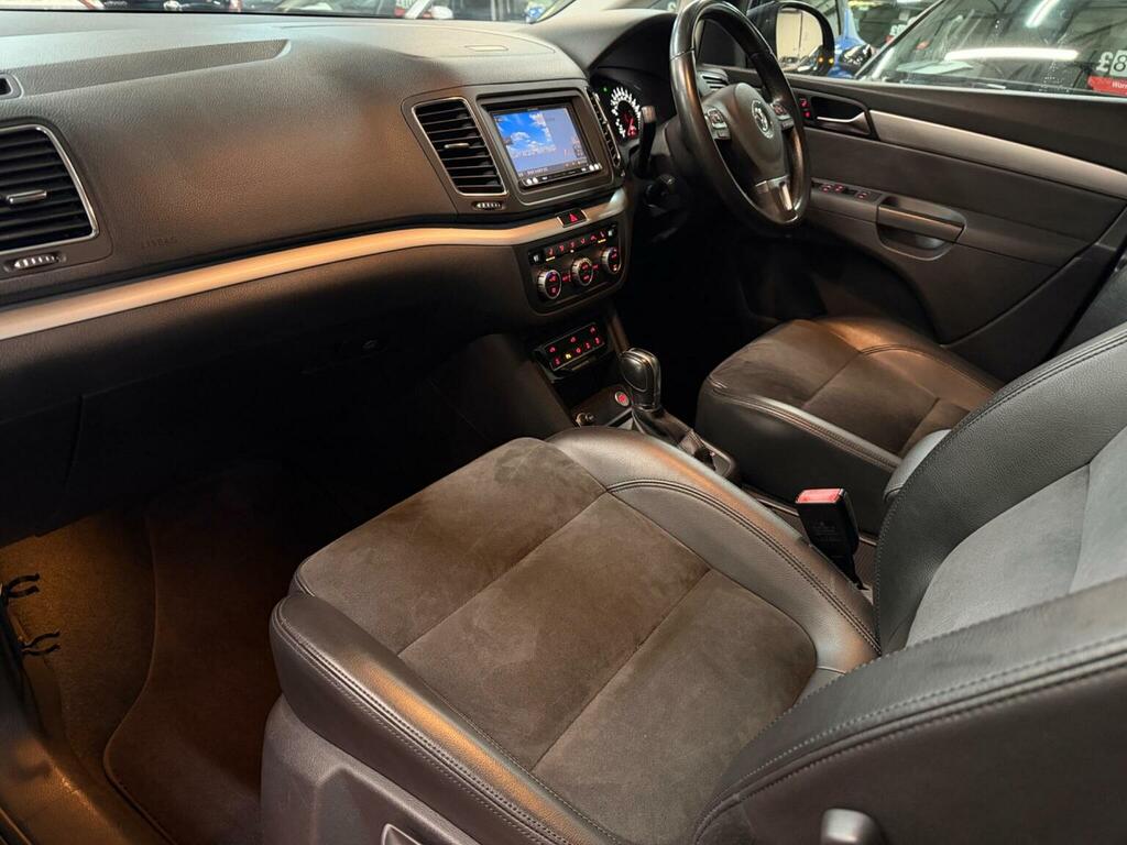 Volkswagen Sharan Tdi Bluemotion Tech Se Brown #21