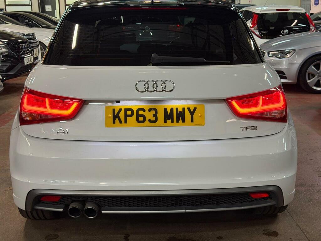 Audi A1 1.4 Tfsi Cod S Line Sportback S Tronic Euro 5 Ss KP63MWY White #4