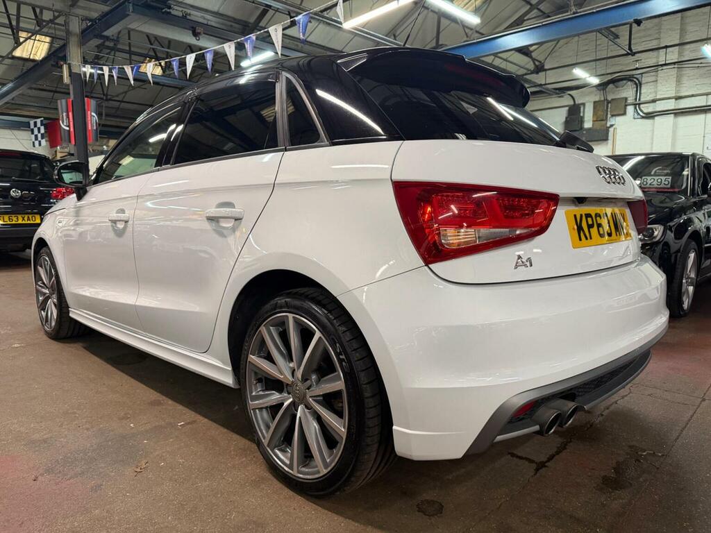 Audi A1 1.4 Tfsi Cod S Line Sportback S Tronic Euro 5 Ss KP63MWY White #5