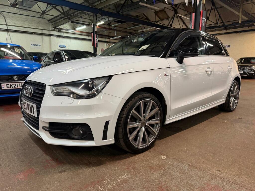 Audi A1 1.4 Tfsi Cod S Line Sportback S Tronic Euro 5 Ss KP63MWY White #2
