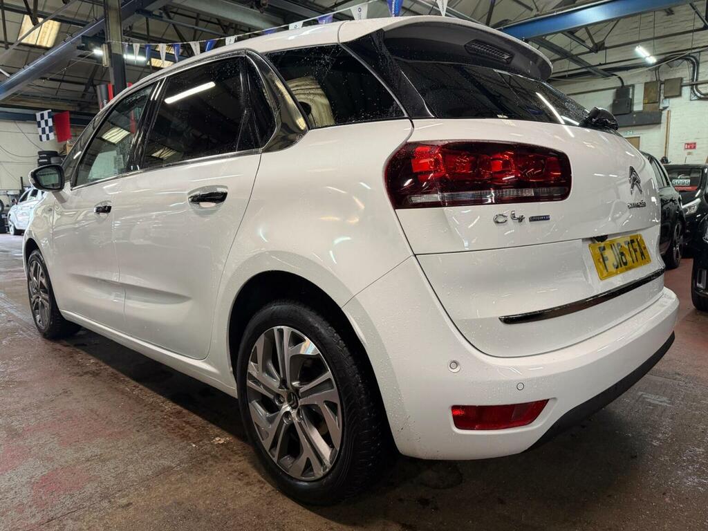 Citroen C4 Picasso 1.6 Bluehdi Exclusive Euro 6 Ss White #5