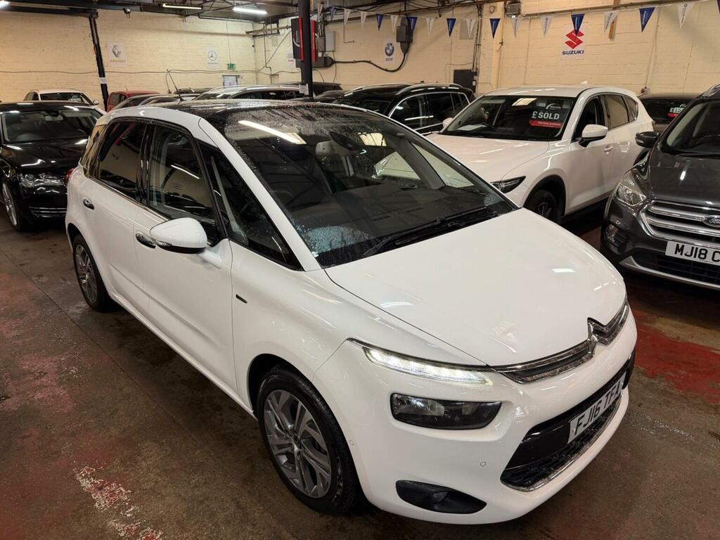 Citroen C4 Picasso 1.6 Bluehdi Exclusive Euro 6 Ss White #6