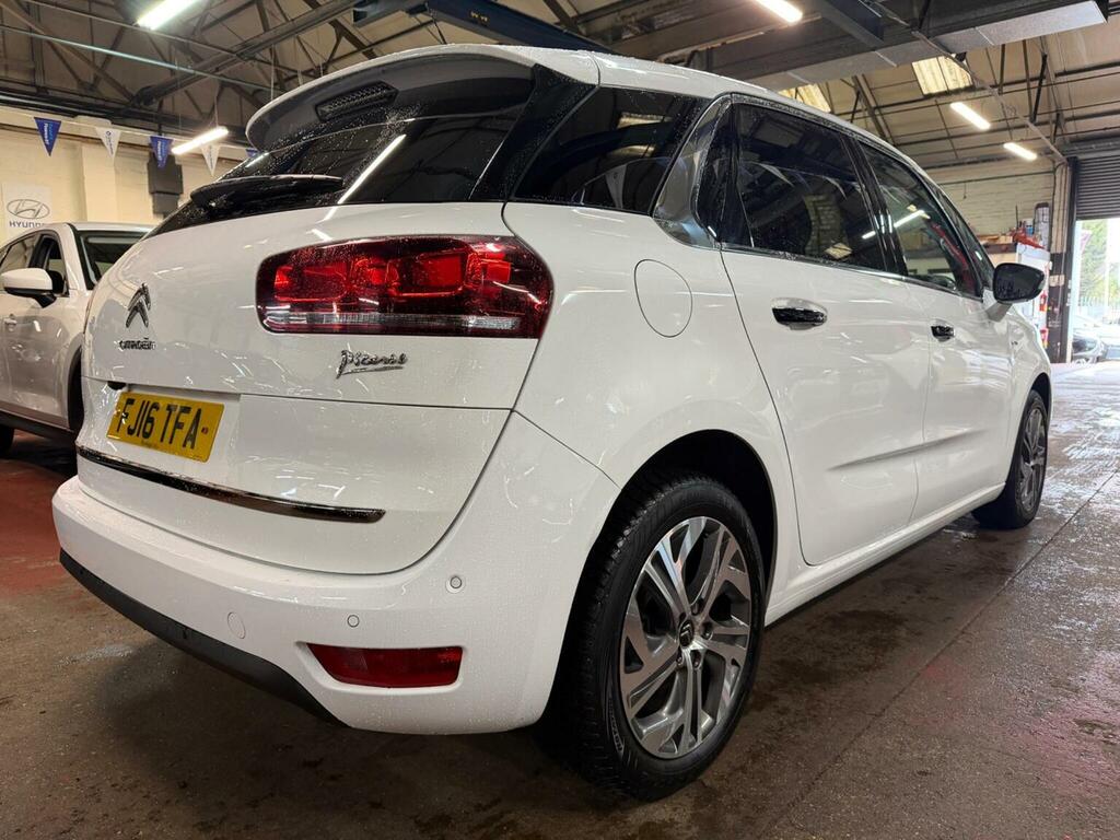 Citroen C4 Picasso 1.6 Bluehdi Exclusive Euro 6 Ss White #3