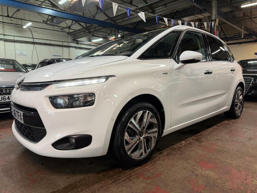 Citroen C4 Picasso 1.6 Bluehdi Exclusive Euro 6 Ss White #2