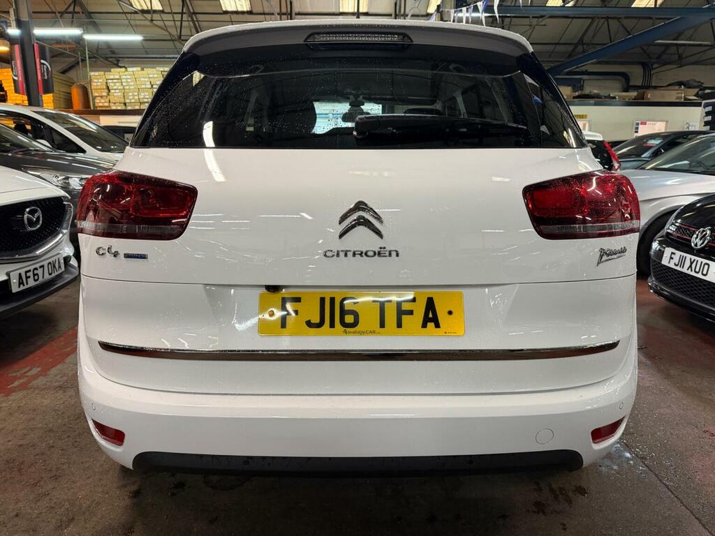 Citroen C4 Picasso 1.6 Bluehdi Exclusive Euro 6 Ss White #4