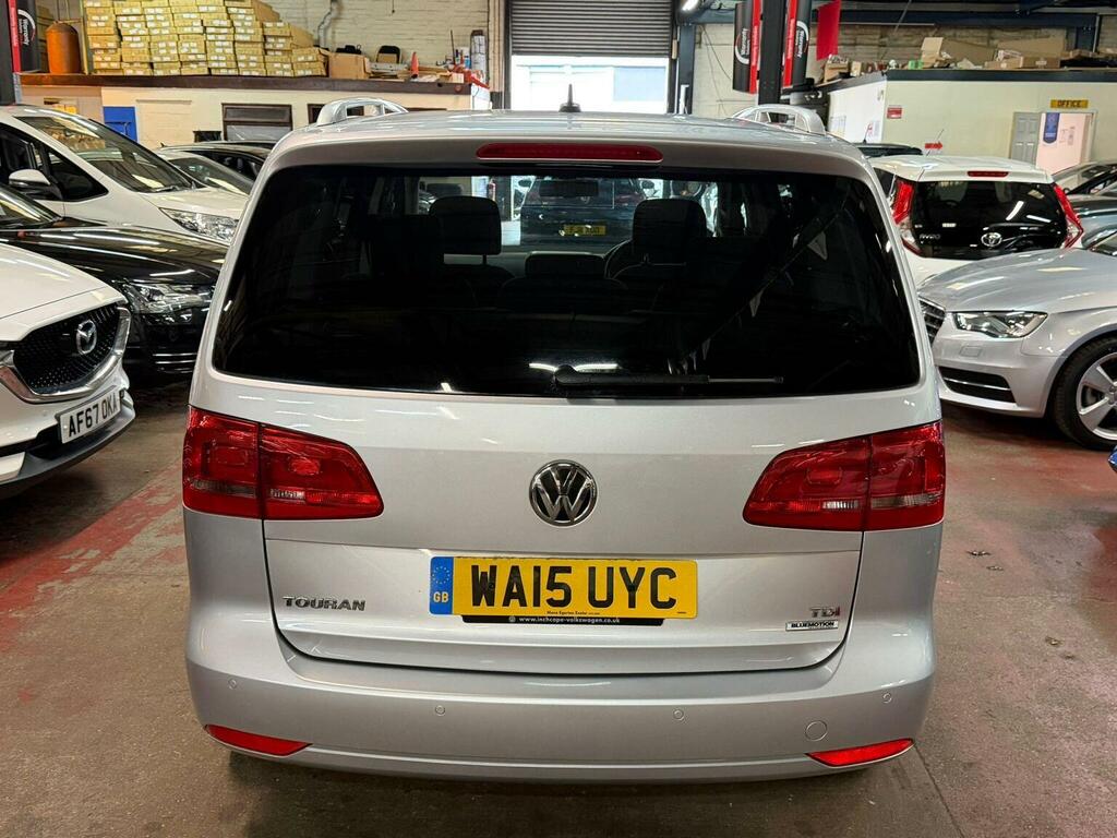 Volkswagen Touran 1.6 Tdi Se Euro 5 Silver #4