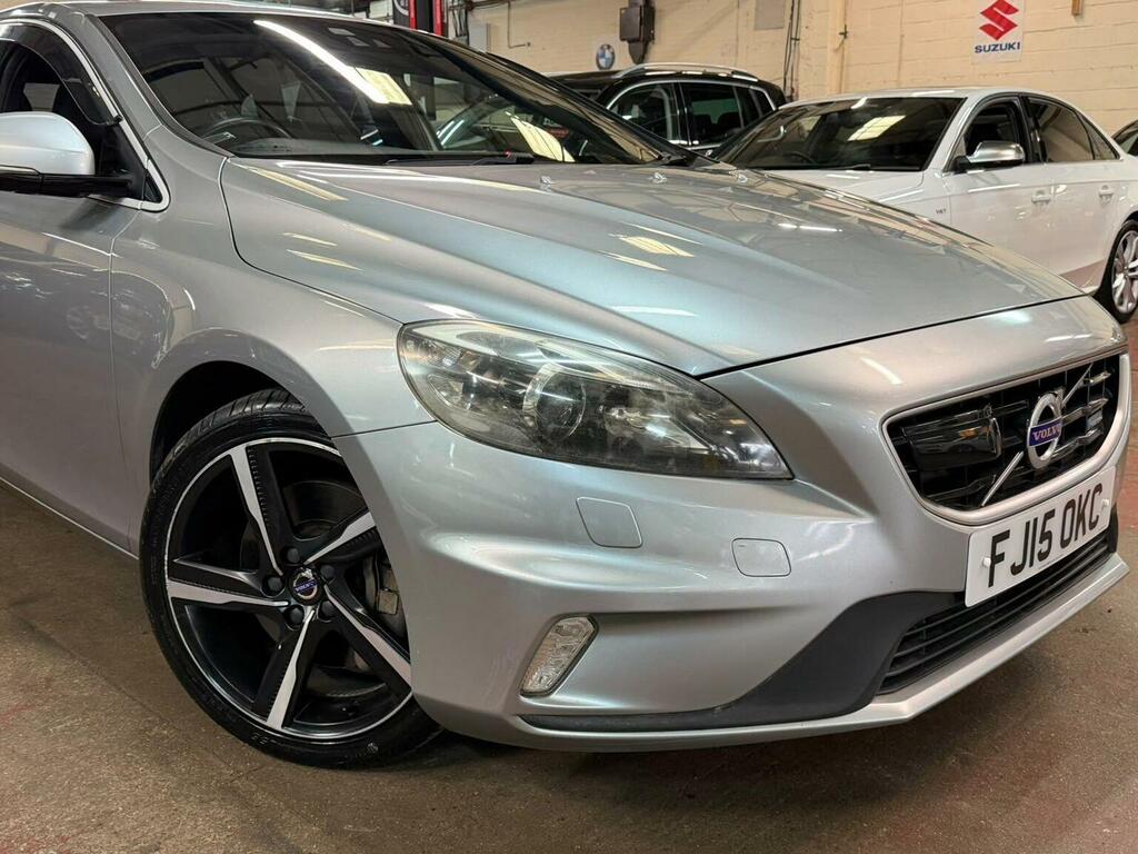 Volvo V40 2.0 T5 R-design Lux Nav Euro 6 Ss Silver #4