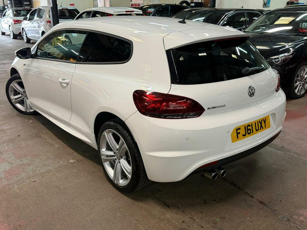 Volkswagen Scirocco 1.4 Tsi Dsg Euro 5 White #3