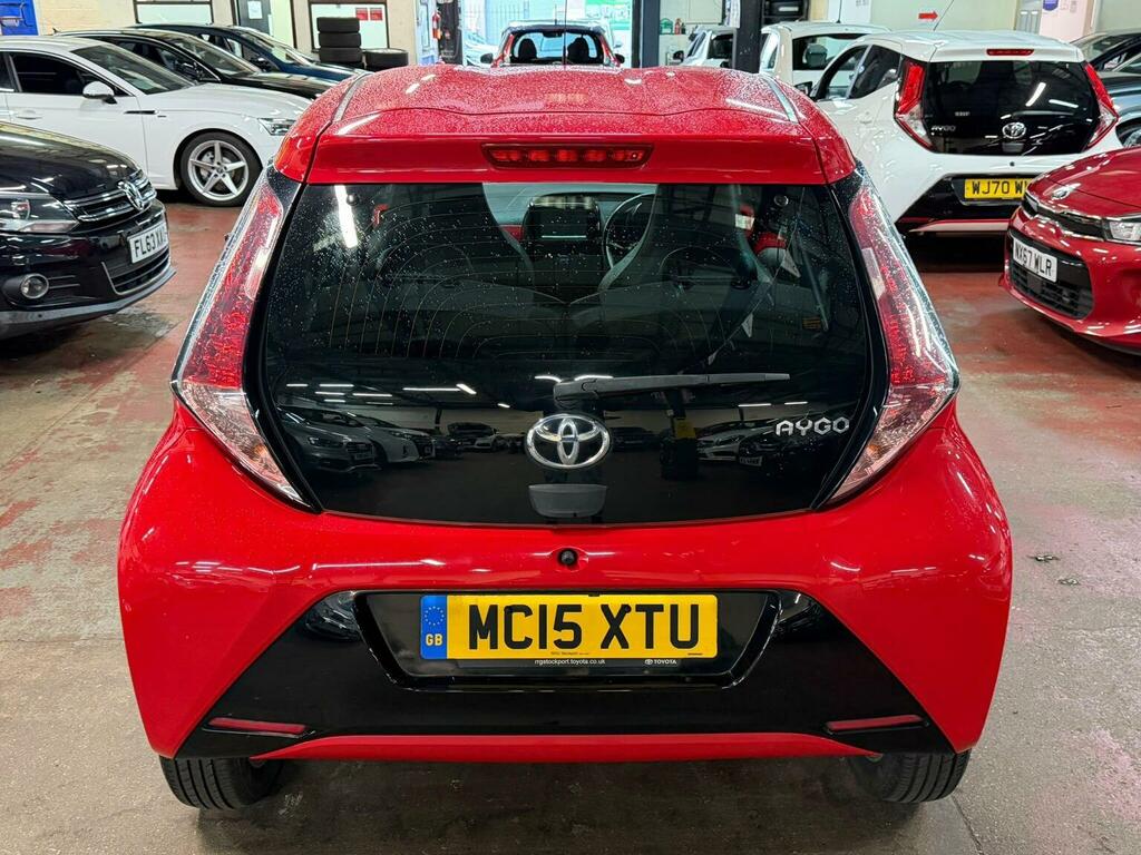 Toyota Aygo 1.0 Vvt-i X-pression X-wave Euro 5 Euro 5 Red #4