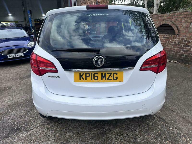 Vauxhall Meriva 1.4I Life Euro 6 White #6