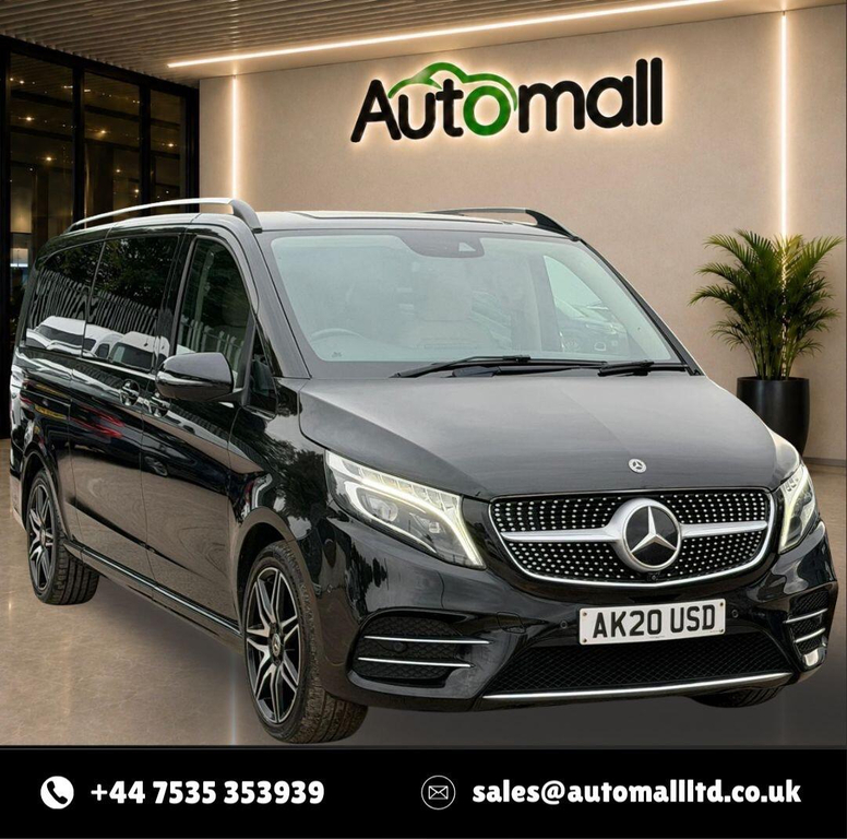 Mercedes-Benz V Class 2.0 D Amg Line G-tronic Euro 6 Ss Xlwb Black #5