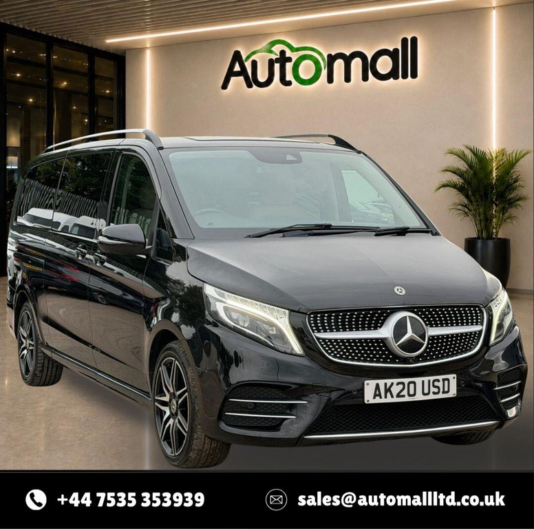 Mercedes-Benz V Class 2.0 D Amg Line G-tronic Euro 6 Ss Xlwb Black #4