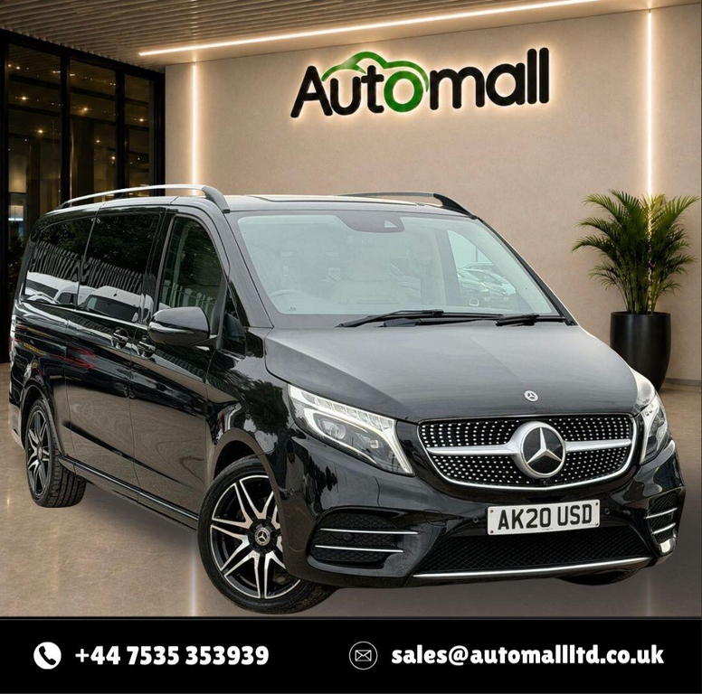 Mercedes-Benz V Class 2.0 D Amg Line G-tronic Euro 6 Ss Xlwb Black #6
