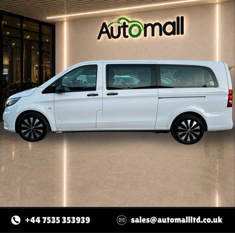 Mercedes-Benz Vito 2.0 114 Cdi Select Tourer G-tronic Rwd L3 Euro 6 White #3