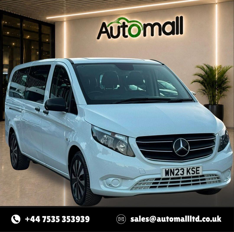Mercedes-Benz Vito 2.0 114 Cdi Select Tourer G-tronic Rwd L3 Euro 6 White #5
