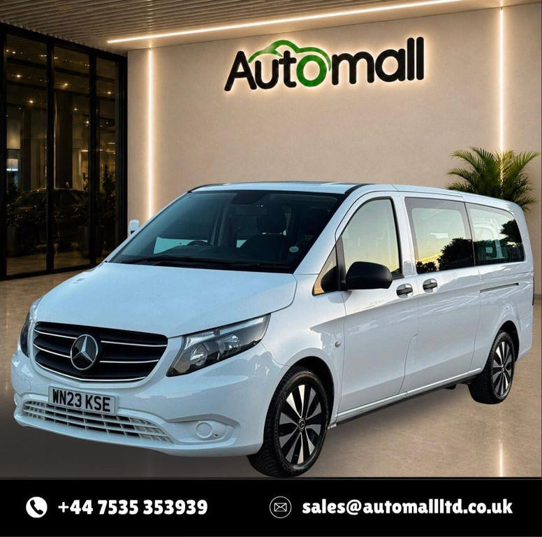 Mercedes-Benz Vito 2.0 114 Cdi Select Tourer G-tronic Rwd L3 Euro 6 White