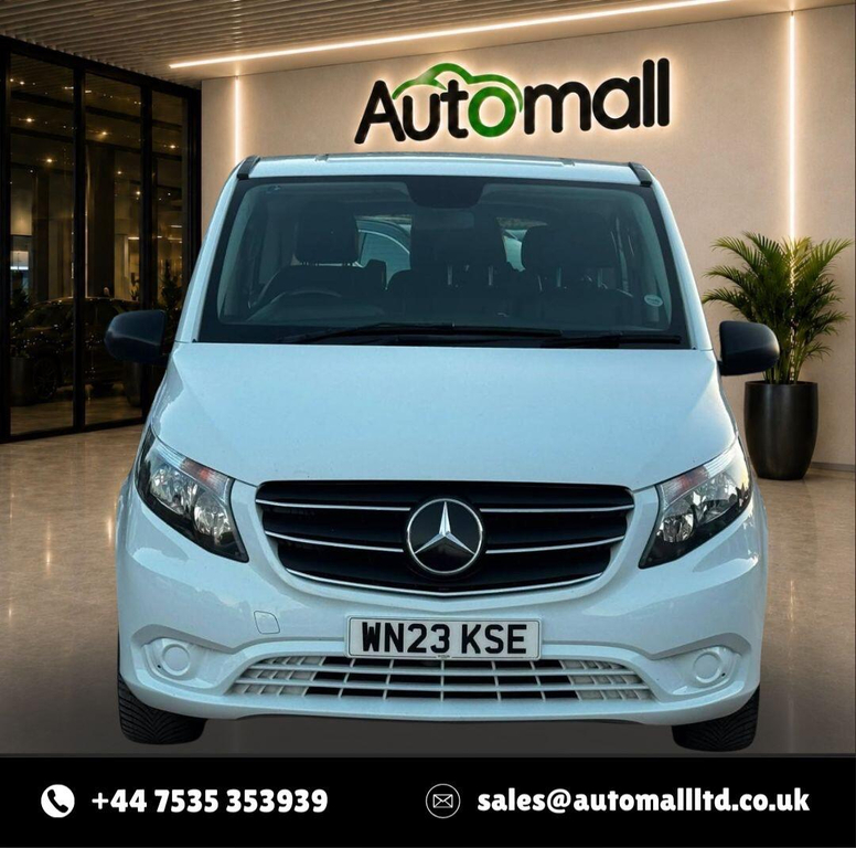 Mercedes-Benz Vito 2.0 114 Cdi Select Tourer G-tronic Rwd L3 Euro 6 White #6