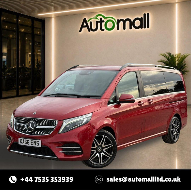 Mercedes-Benz V Class 2.2 Amg Line G-tronic Euro 6 Ss 7 Seat Red #4