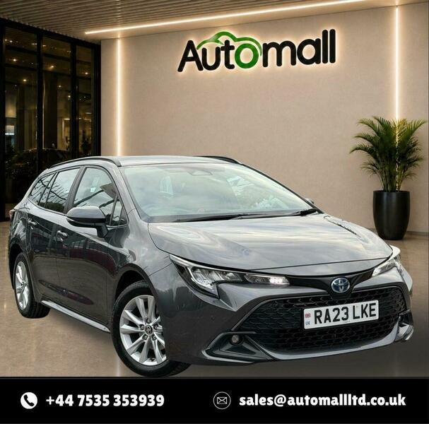 Toyota Corolla 1.8 Vvt-h Icon Touring Sports Cvt Euro 6 Ss Grey #5