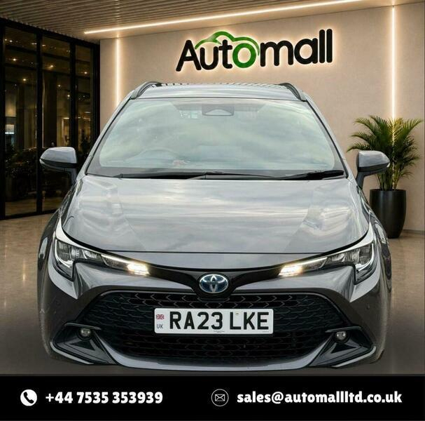 Toyota Corolla 1.8 Vvt-h Icon Touring Sports Cvt Euro 6 Ss Grey #6