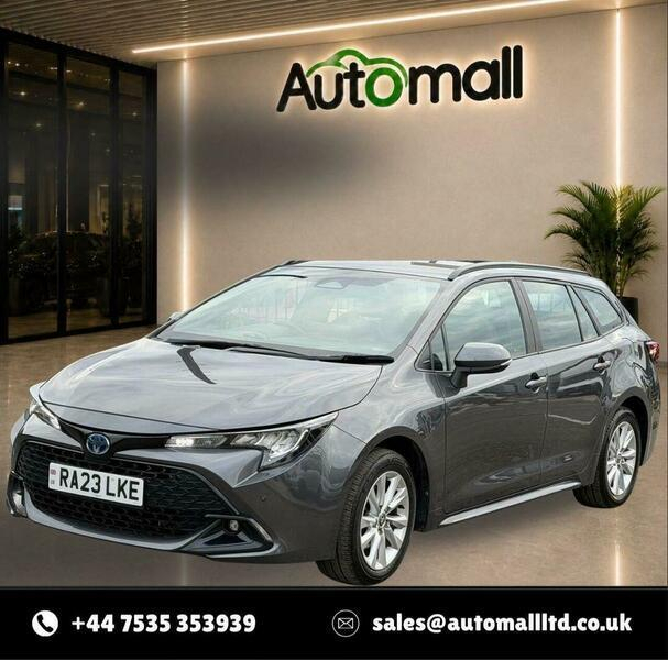 Toyota Corolla 1.8 Vvt-h Icon Touring Sports Cvt Euro 6 Ss Grey #3