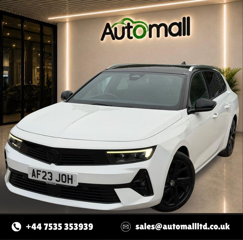 Vauxhall Astra 1.2 Turbo Gs Sports Tourer Euro 6 Ss White #5