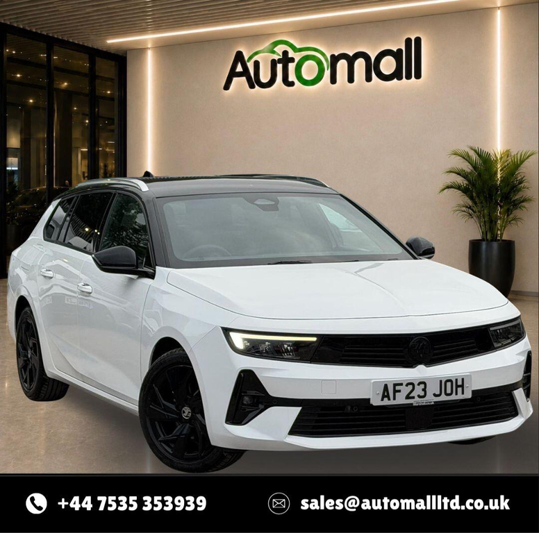 Vauxhall Astra 1.2 Turbo Gs Sports Tourer Euro 6 Ss White #2