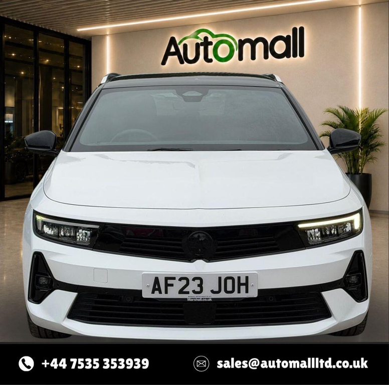 Vauxhall Astra 1.2 Turbo Gs Sports Tourer Euro 6 Ss White #4