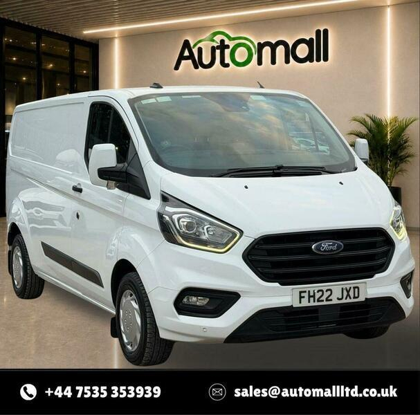 Ford Transit Custom 2.0 300 Ecoblue Trend L2 H1 Euro 6 White #2
