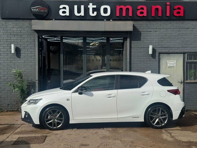 Lexus CT 200H F Sport Hatchback FP67VKU White #2