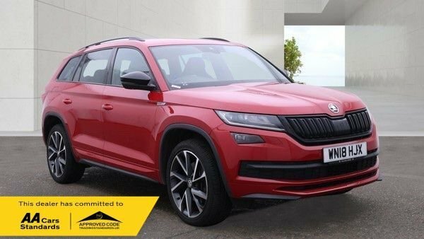 Skoda Kodiaq Tsi Sportline Suv Red