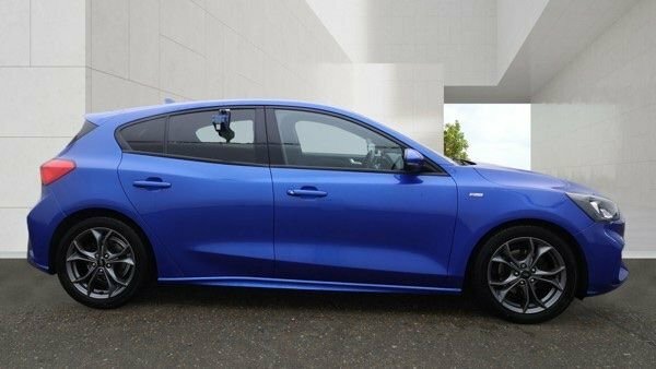 Ford Focus Ecoboost St-line Hatchback DS68YDC Blue #4