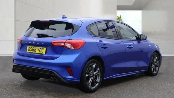 Ford Focus Ecoboost St-line Hatchback DS68YDC Blue #3