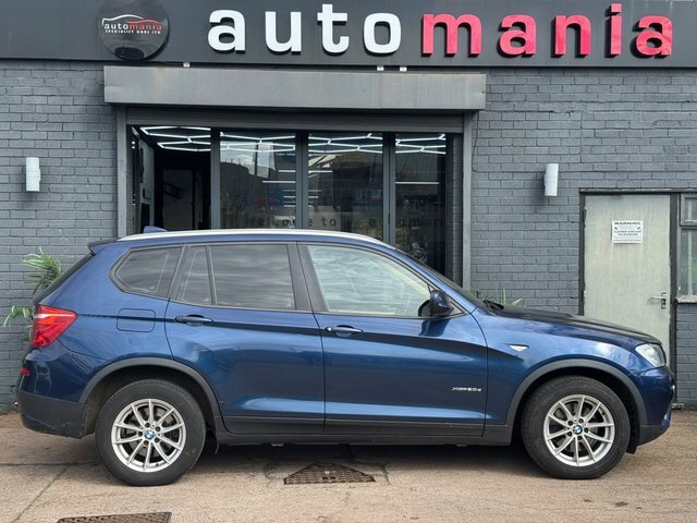 BMW X3 20D Se Suv Blue #4