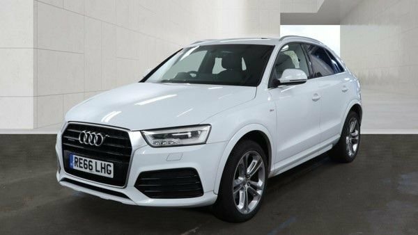 Audi Q3 Tdi S Line Plus White #2