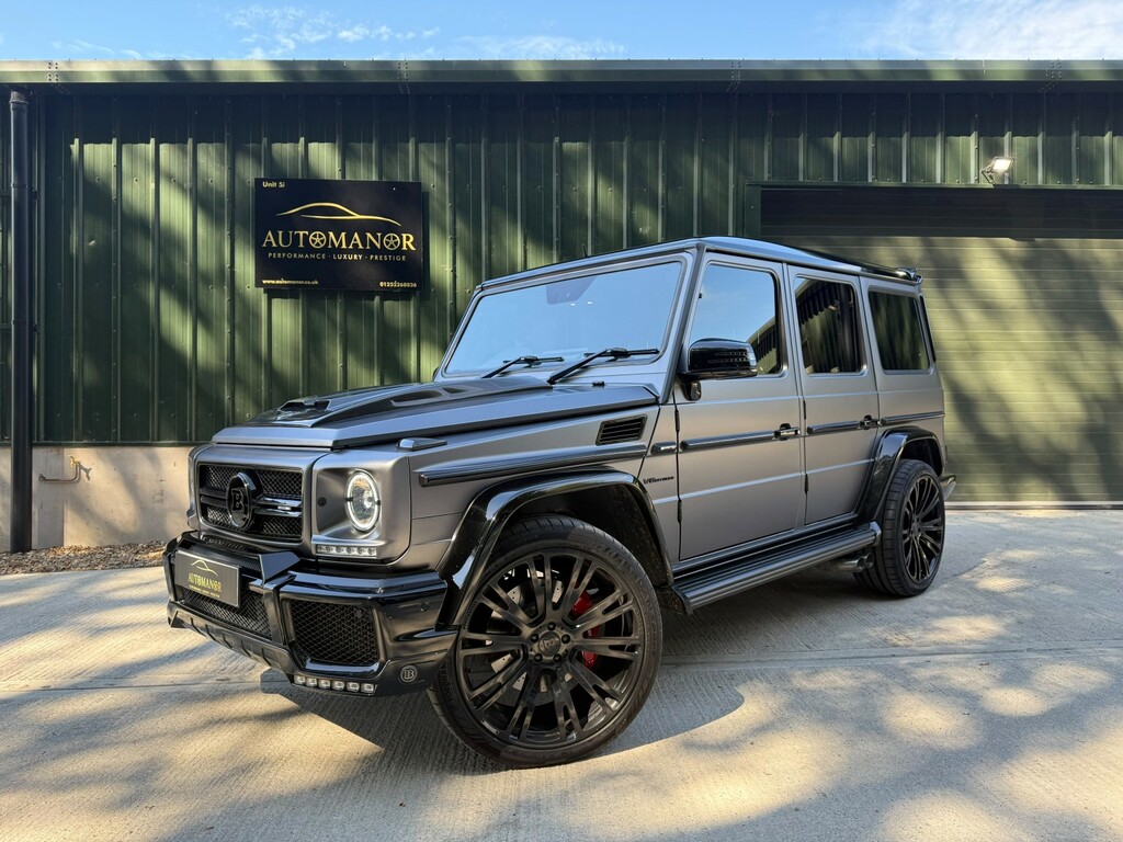 Mercedes-Benz G Class 5.5 G63 V8 Biturbo Amg White #4