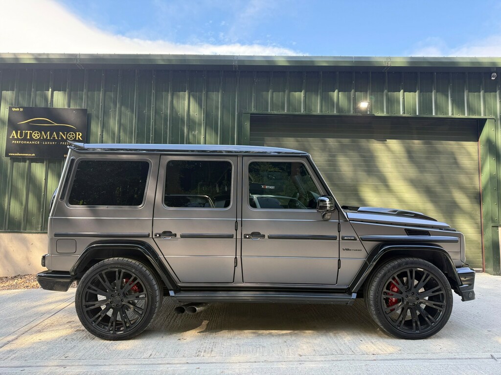 Mercedes-Benz G Class 5.5 G63 V8 Biturbo Amg White #2