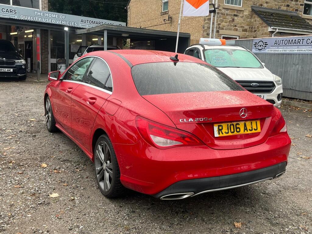 Mercedes-Benz CLA Class 2.1 Cla200d Sport Coupe Euro 6 Ss Red #5