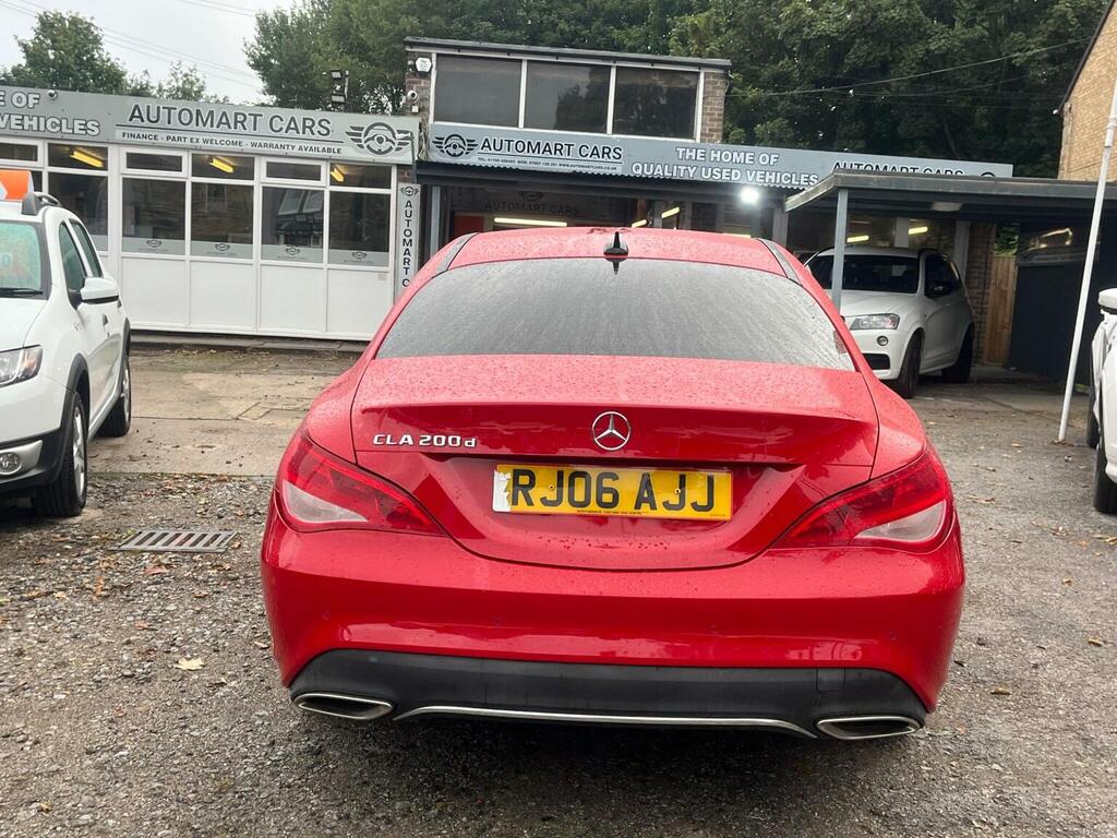 Mercedes-Benz CLA Class 2.1 Cla200d Sport Coupe Euro 6 Ss Red #4